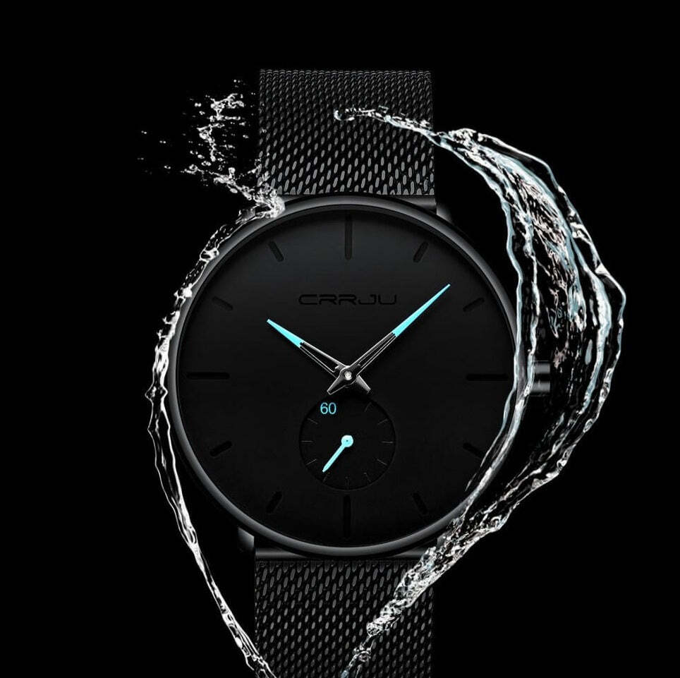 Edward - Minimalistisch Quartz horloge met gestroomlijnd ontwerp