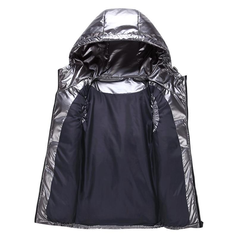 Andrew - Unisex Stijlvol Gewatteerd Vest Met Capuchon