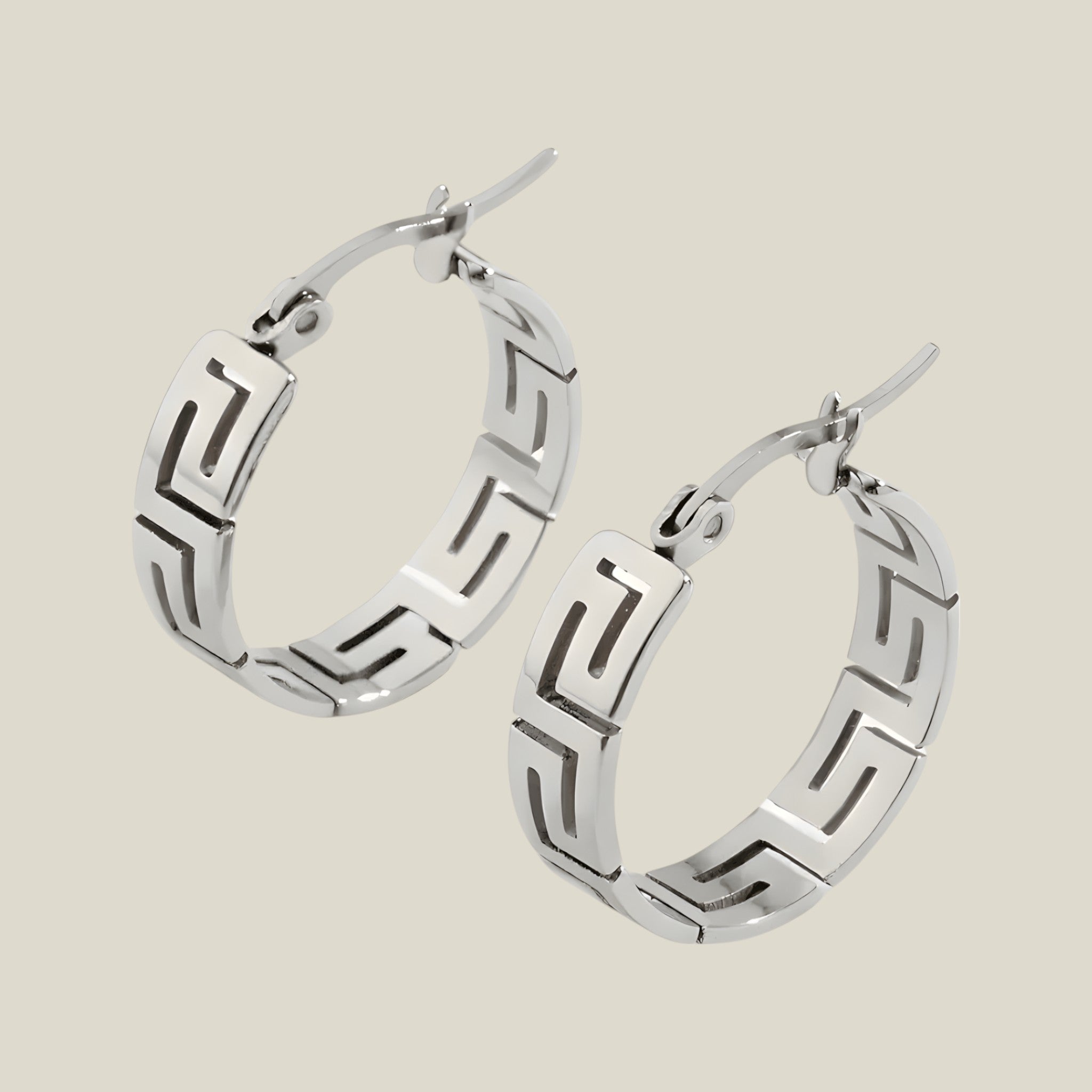 Emily - Tijdloze Elegantie Oorbellen met Sierlijk Grieks Geïnspireerd Ontwerp