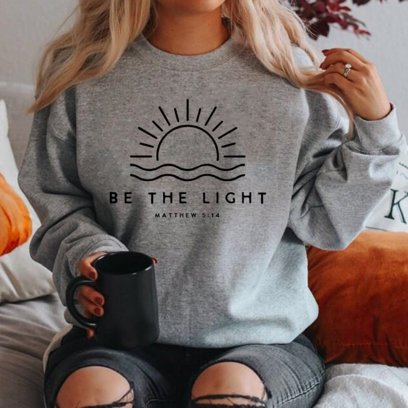 Anna - Oversized Sweatshirt met Gedurfde Grafische Print