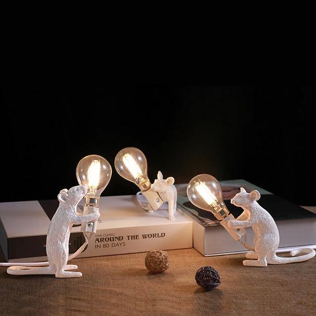 GlowNest - Speelse lamp in de vorm van een muis