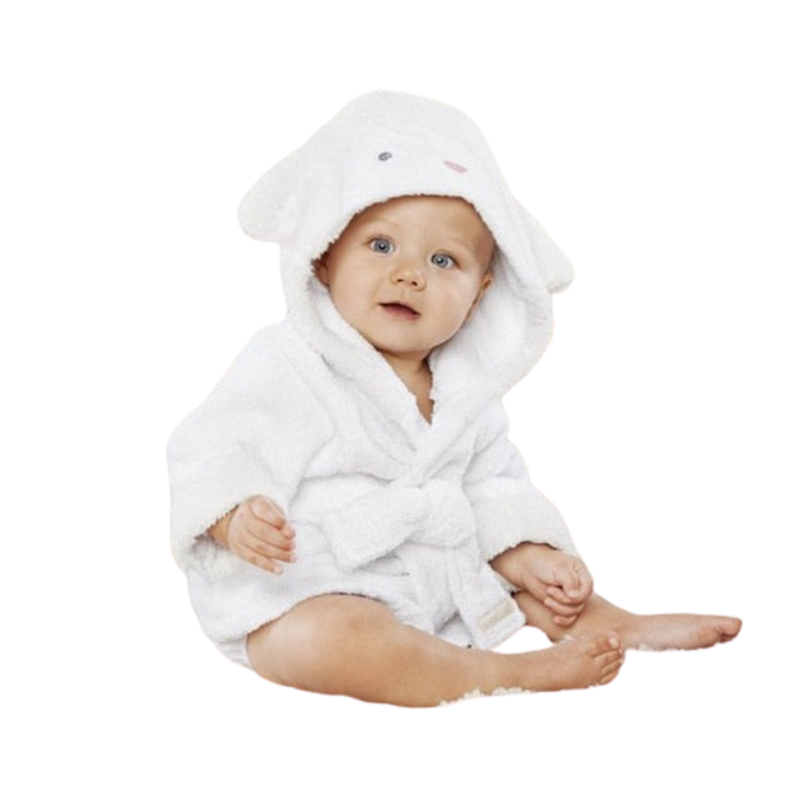CuddleCub – Badcape met Dierenmotief voor Baby’s en Peuters