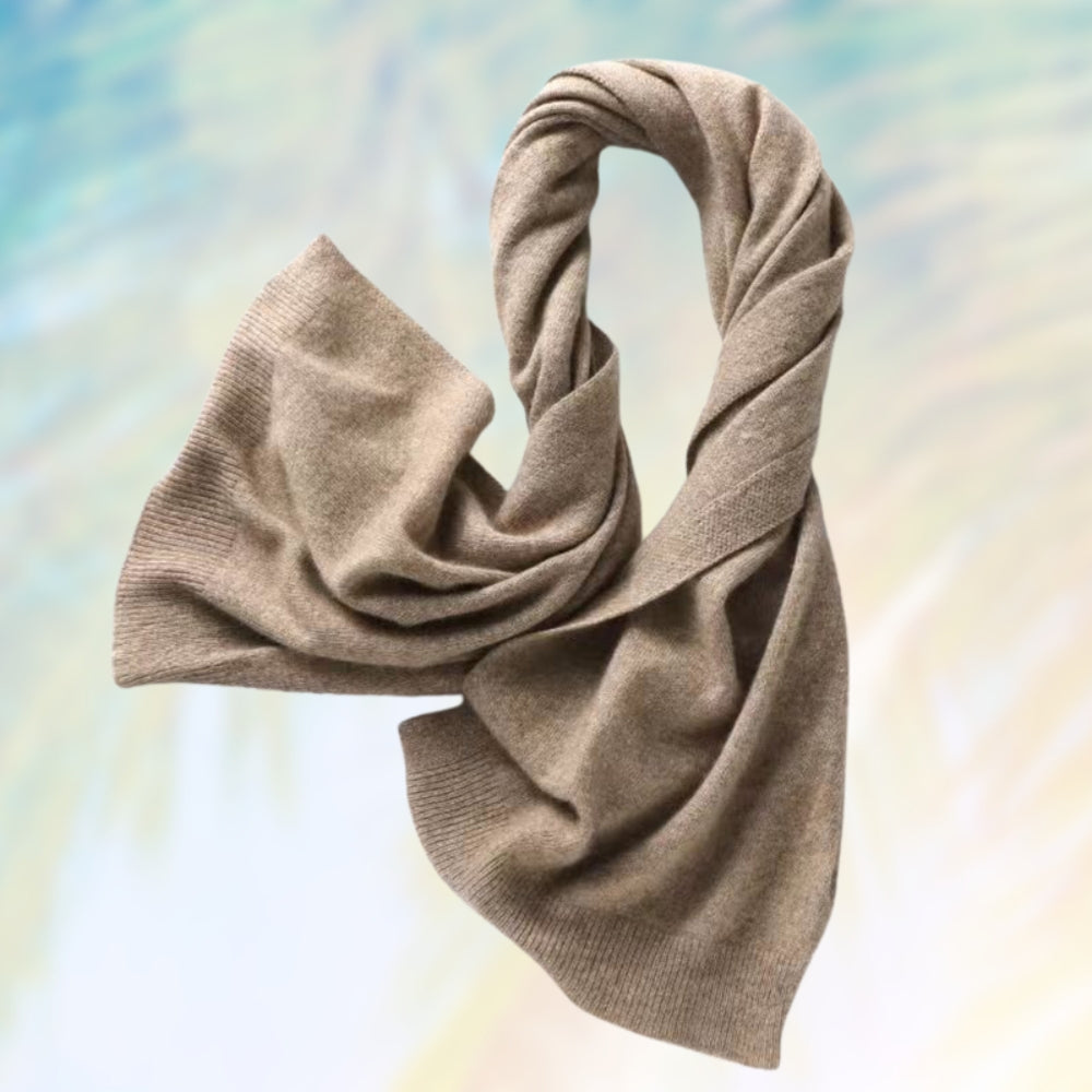 Ethena - Elegante wikkelsjaal met lange mouwen en comfortabele pasvorm