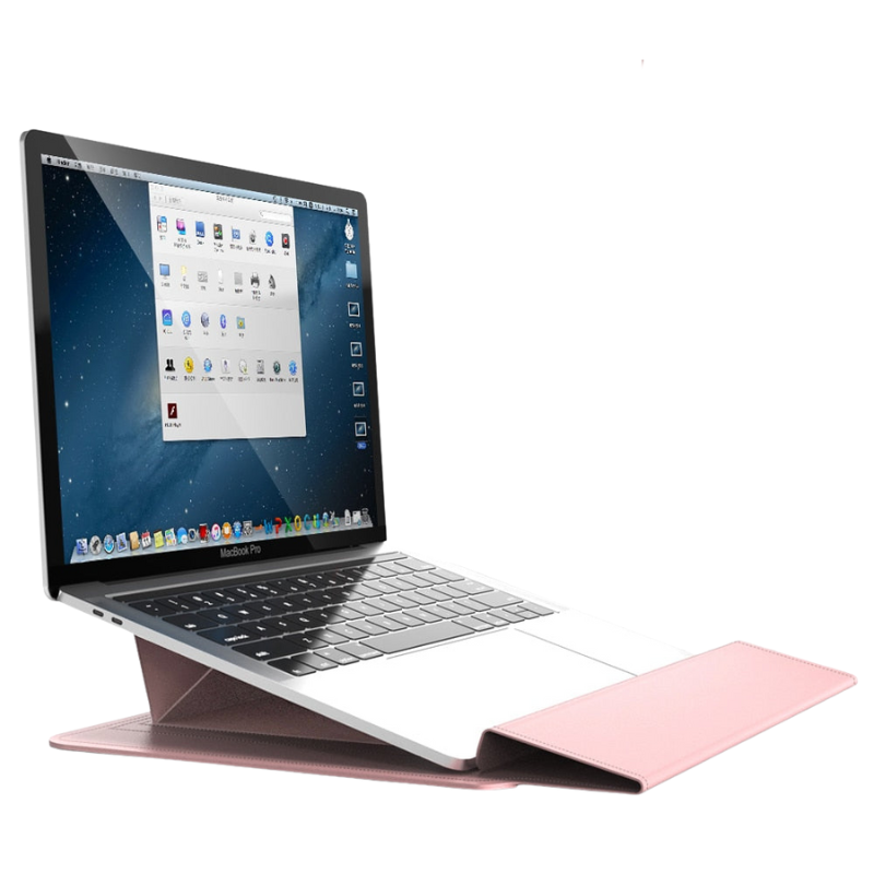 ShieldCase – Laptop sleeve met waterafstotende stof en accessoirevak