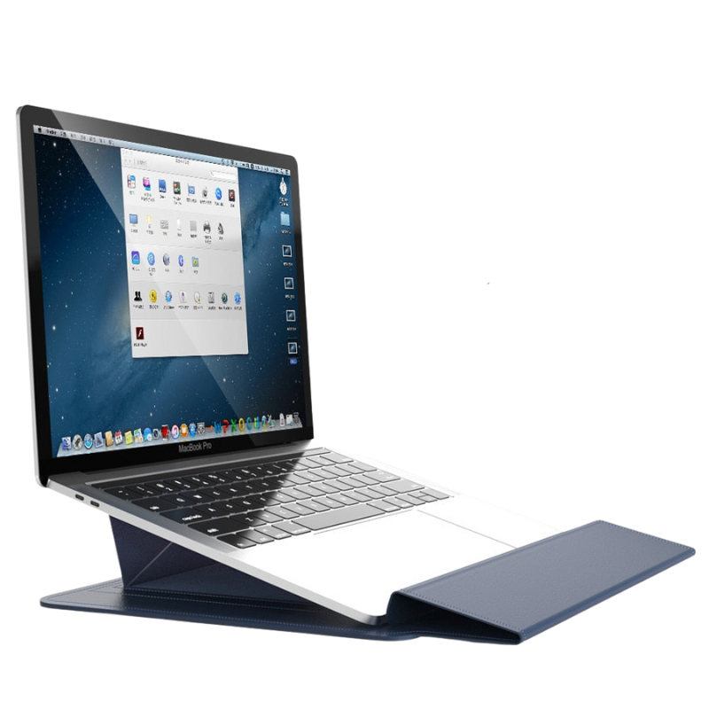 ShieldCase – Laptop sleeve met waterafstotende stof en accessoirevak