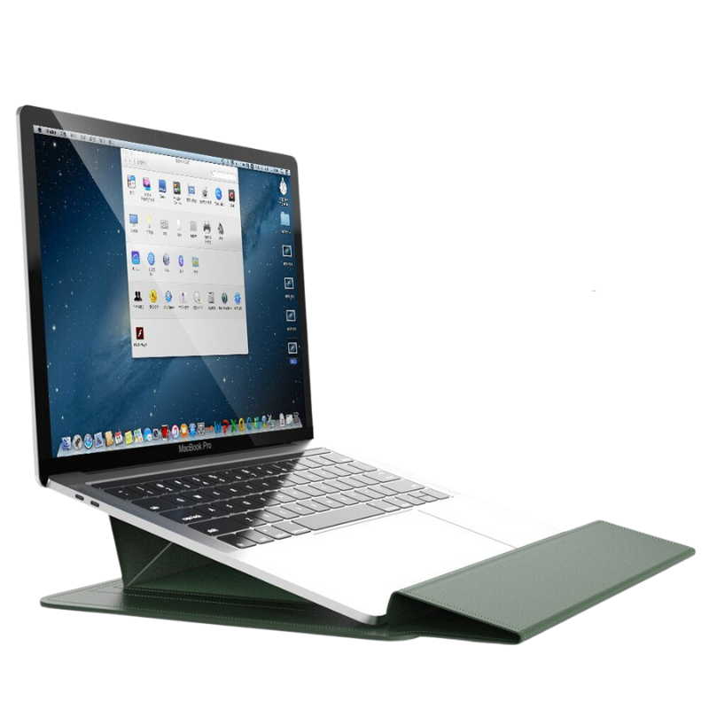 ShieldCase – Laptop sleeve met waterafstotende stof en accessoirevak