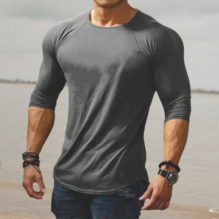 Roman - Klassiek shirt met lange mouwen en raglanmouwen