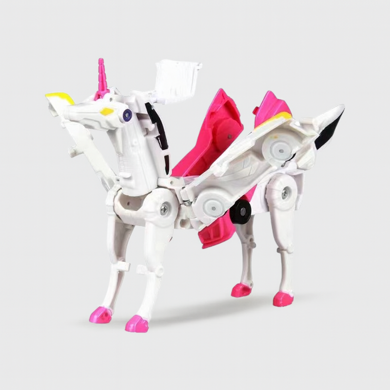 UniCar – Transformeerbare Speelgoedauto naar Eenhoorn met Lichten en Geluiden