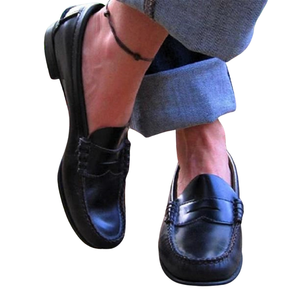 Savannah - Moderne Loafers met Ronde Teen en Slip On Ontwerp