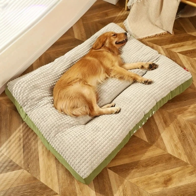CozyPaws – Hondenslaapmat met Wasbare Hoes en Antislip Bodem