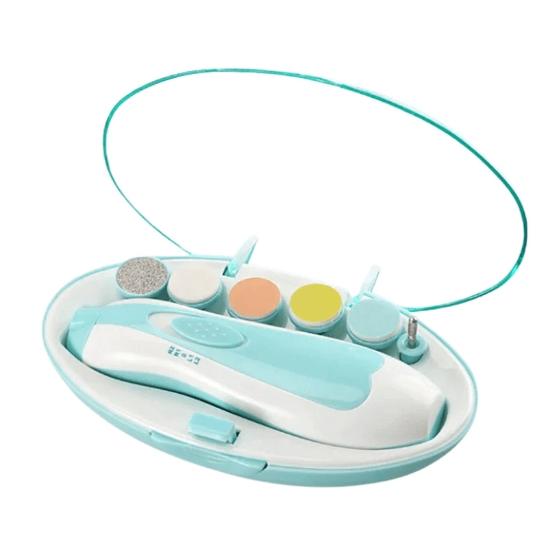 BabyTrim - Elektrische nageltrimmer voor zachte en veilige baby nagelverzorging