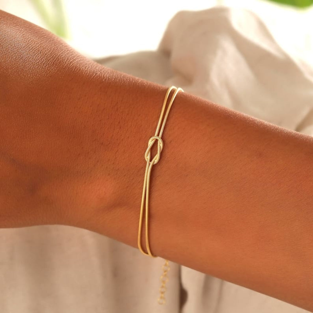 Emma – Stijlvolle door liefde geïnspireerde armband met verstelbare pasvorm en minimalistisch ontwerp