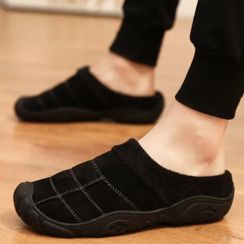 SlipGuard - Slip on Slipper met Ronde Neus en Antislip Ontwerp