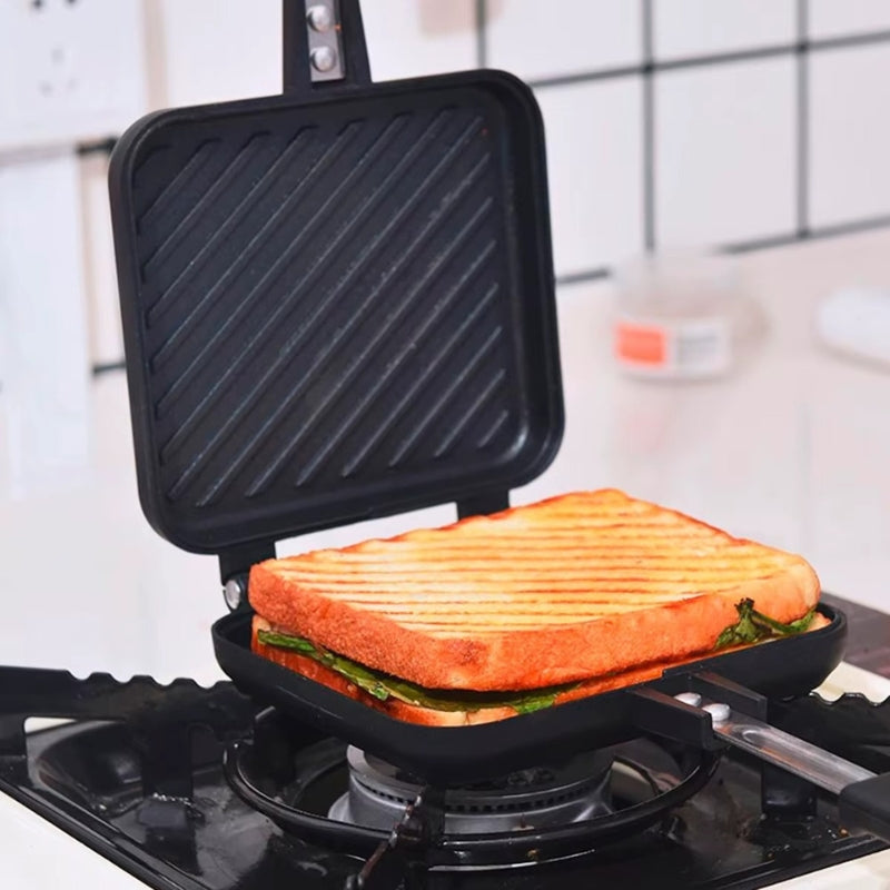 ToastMate – Sandwichmaker met Dubbelzijdige Anti aanbakplaten