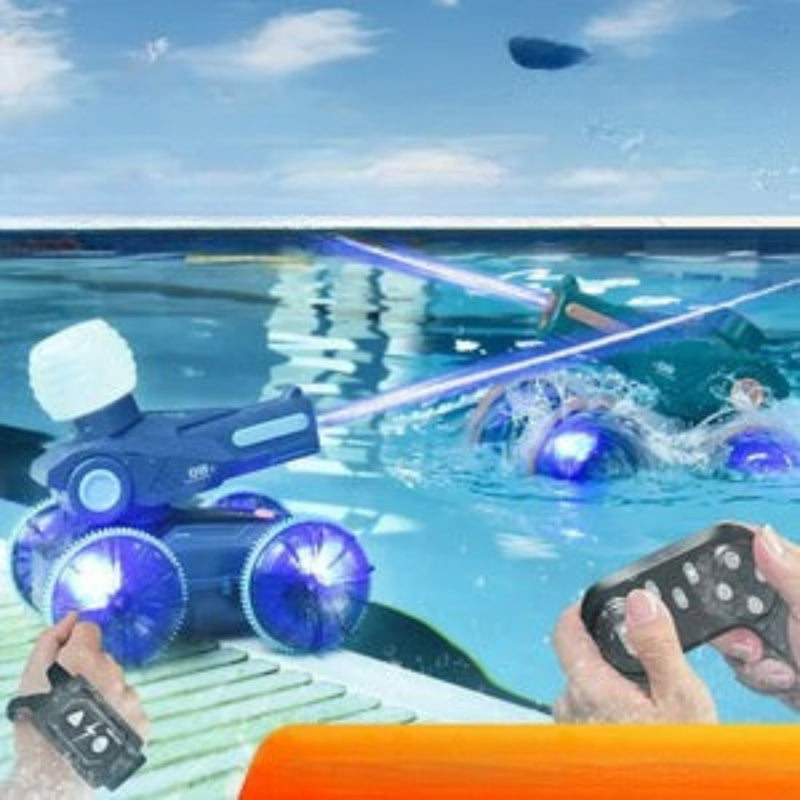 AquaRacer - Oplaadbare Waterdichte Auto met Spraypistool en Afstandsbediening