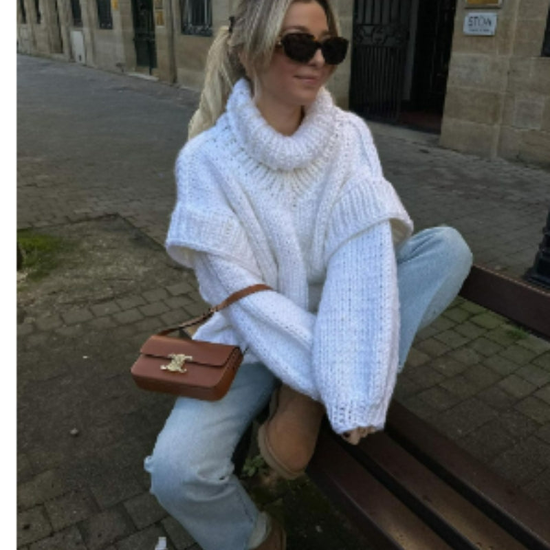 Maria – Oversized trui met lange mouwen