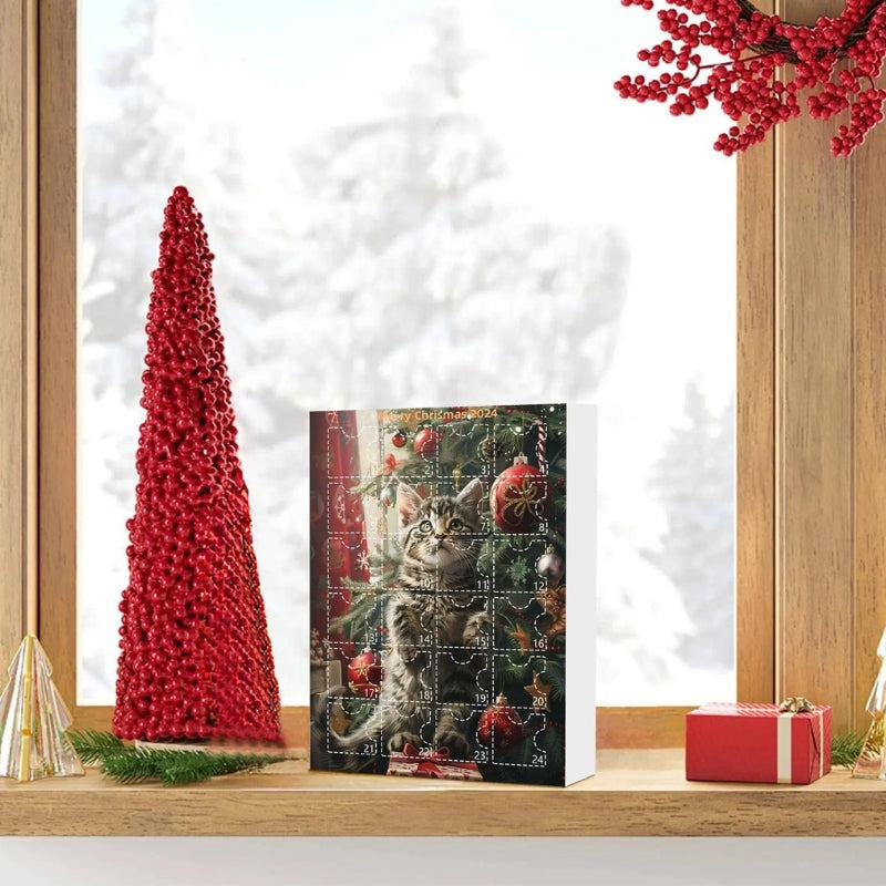 PawCharm – Katten Adventskalender met Hangerontwerp voor Kerstcountdown