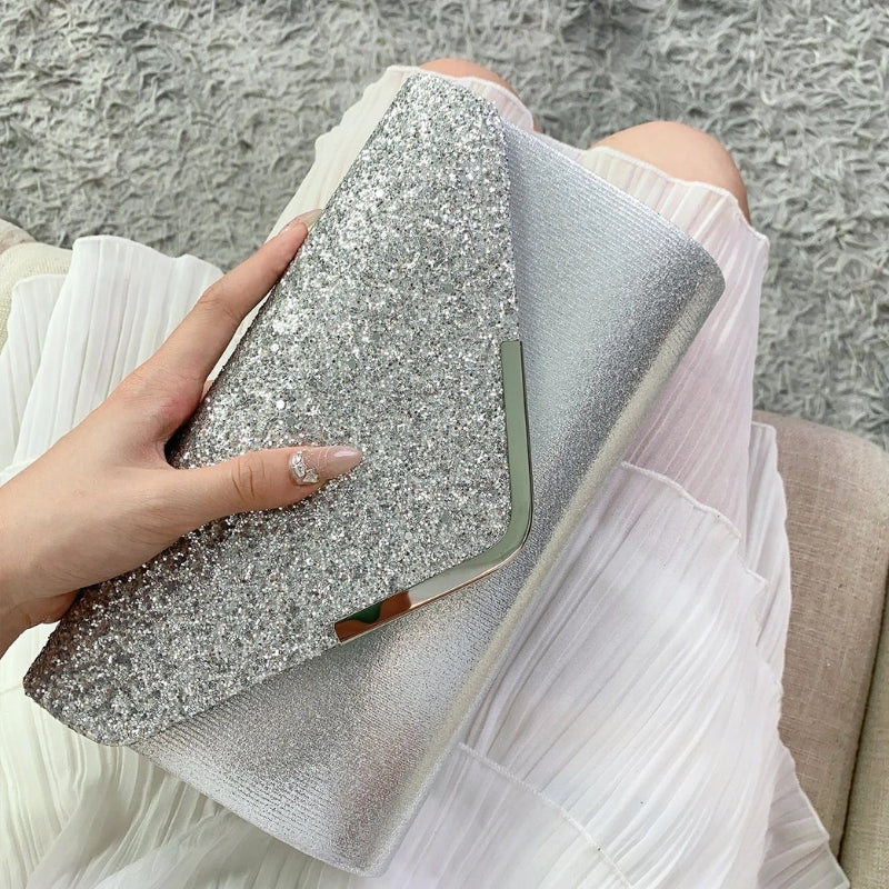 Brenda – Handtas met envelop en rechthoekig ontwerp