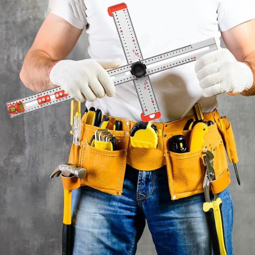 MarkMaster – Precieze lay outtool met verlengde randgeleider voor soepel en nauwkeurig markeren