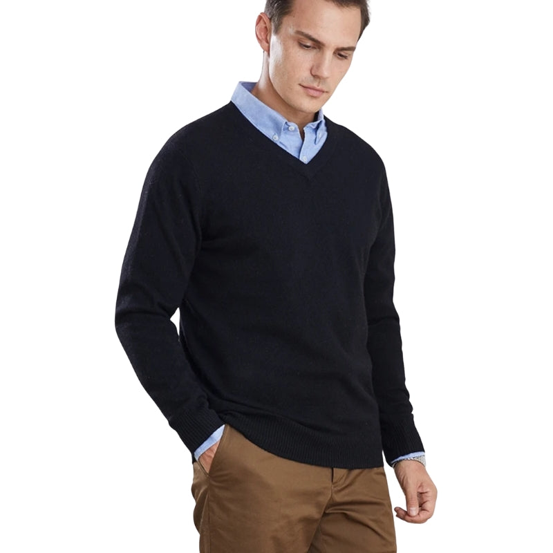 Daniel - V Hals Trui met Lange Mouwen