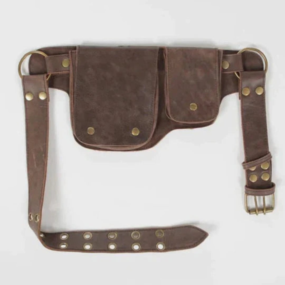 Lucy – Elegante heuptas met knoopaccent en verfijnde gespdetails