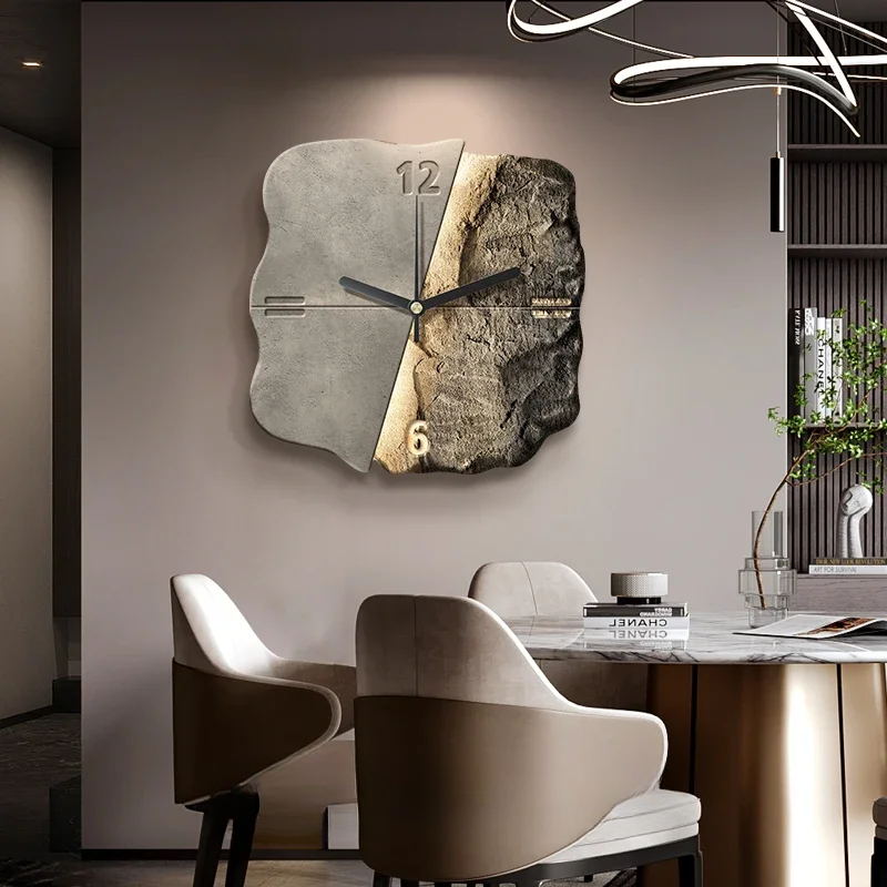 LuxClock- Wandklok met abstract ontwerp voor een elegante touch