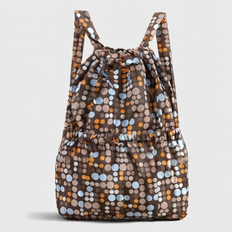 GeoPack – Drawstring Rugzak met Geometrisch Ontwerp