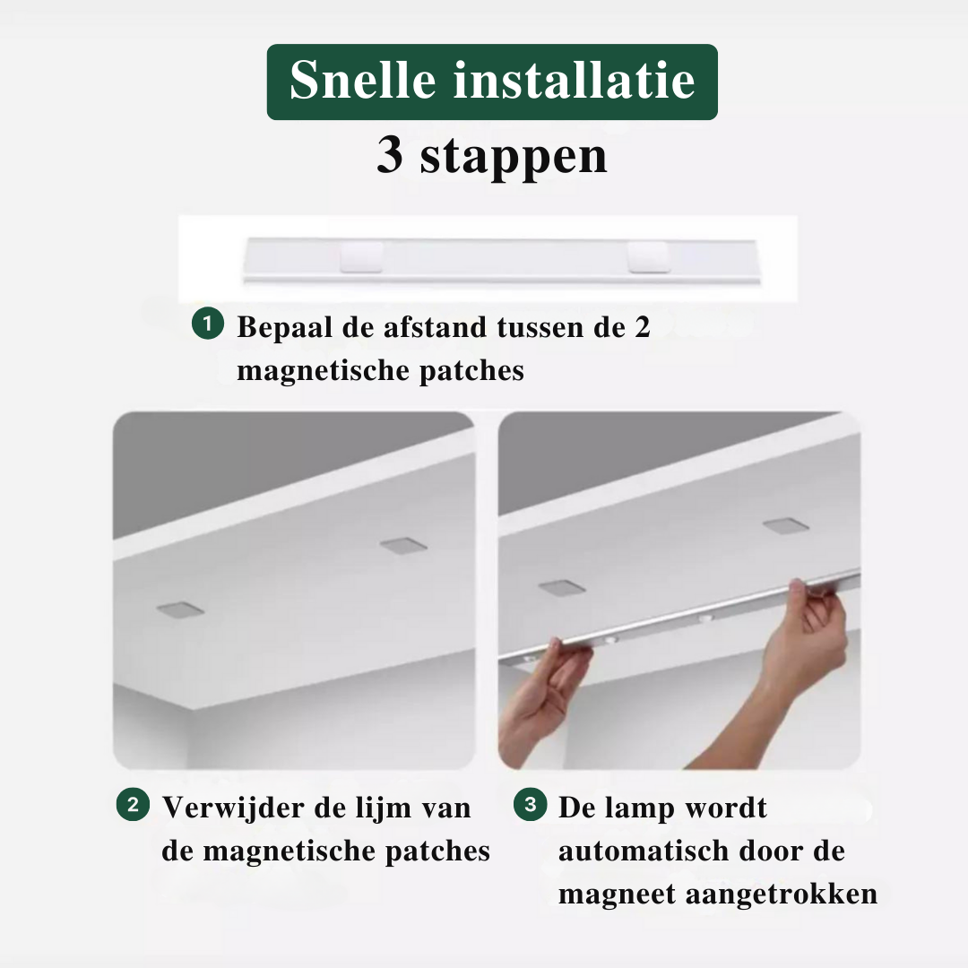 BrightSrap – Bewegingssensor LED-stripverlichting voor moderne accentverlichting in huis