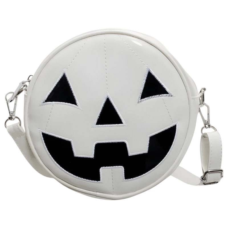 Emily – Pompoen schoudertas met verstelbare band en ritsvakken