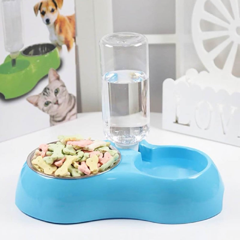 EasyFlow - Slimme voerbak voor huisdieren met navulbaar watergedeelte en antislipbodem