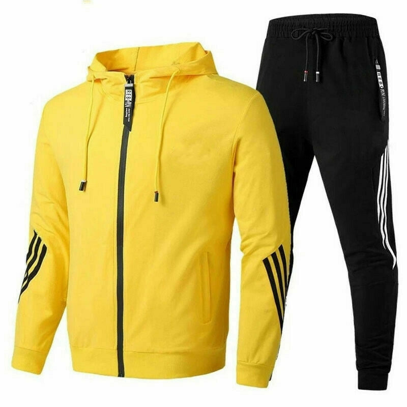 Max - Slim-Fit trainingspak met capuchon en ritssluiting