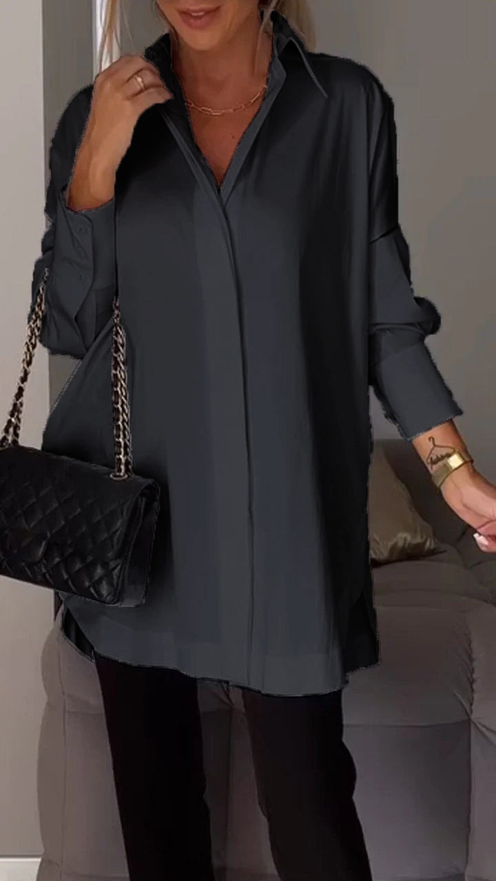FashionGrove™ - Overhemd met split