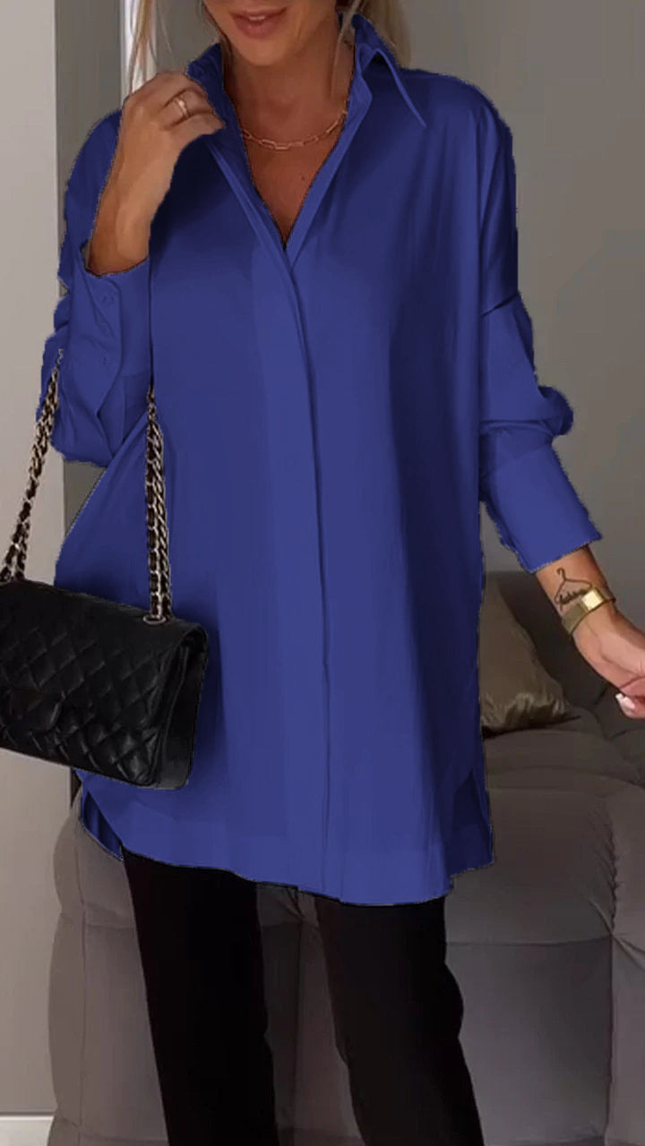 FashionGrove™ - Overhemd met split