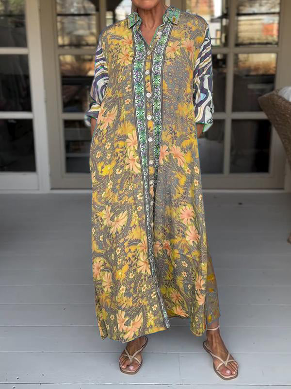 TranquiStyle™ - Veelzijdige Midi Jurk