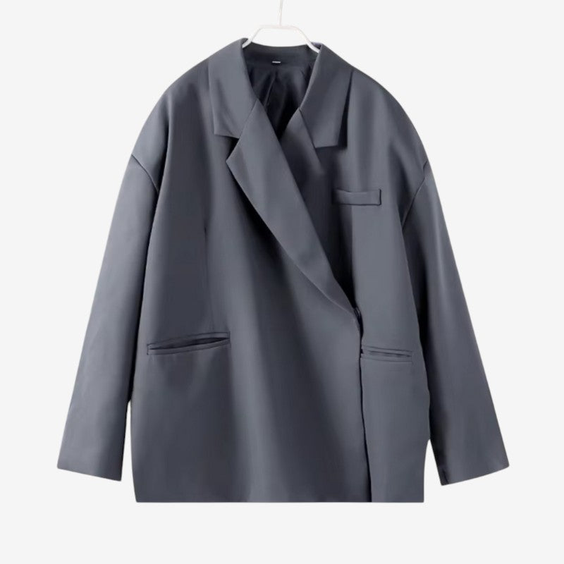 Josephine – Oversized Blazer met Lange Mouwen en Meerdere Zakjes