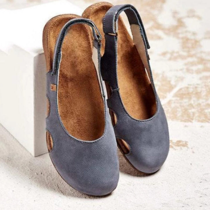 Daina – Open Slingback Sandalen met Gevoerde Binnenzool