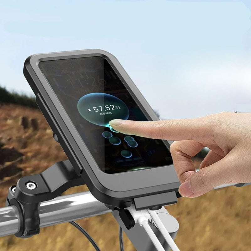 RideGrip – Fietstelefoonhouder met hoes en verstelbaar ontwerp