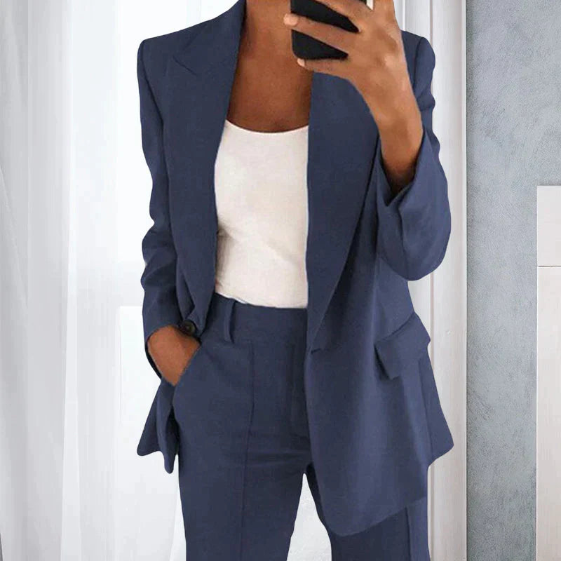 Natalie - Zakelijke Blazer En Broek