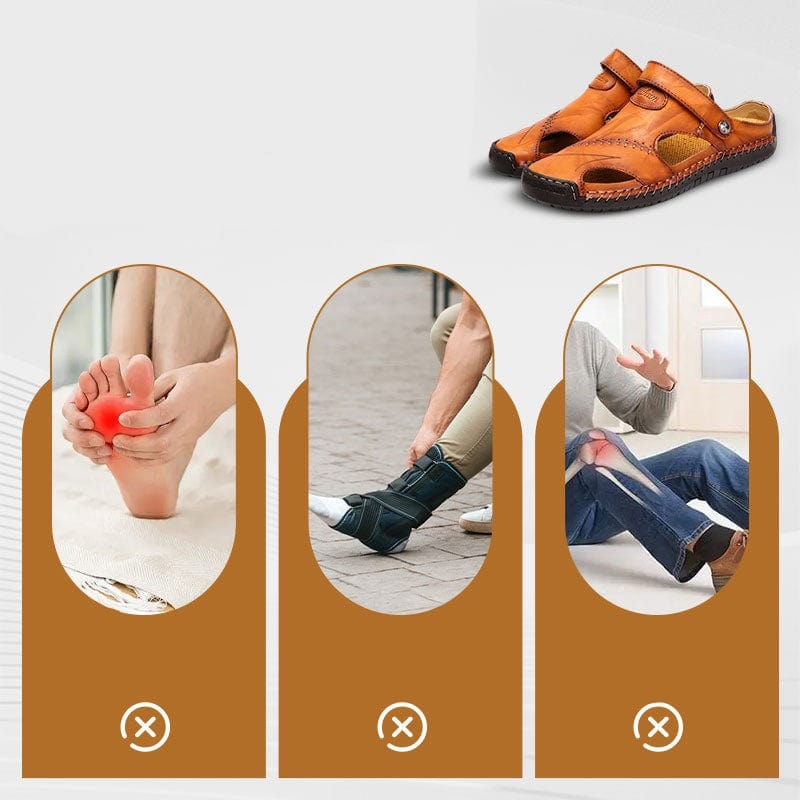 StrideLux™ - Stijlvolle Sandalen Voor Mannen