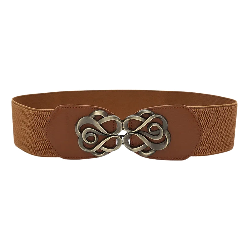 Julia – Riem in retrostijl met decoratieve gesp