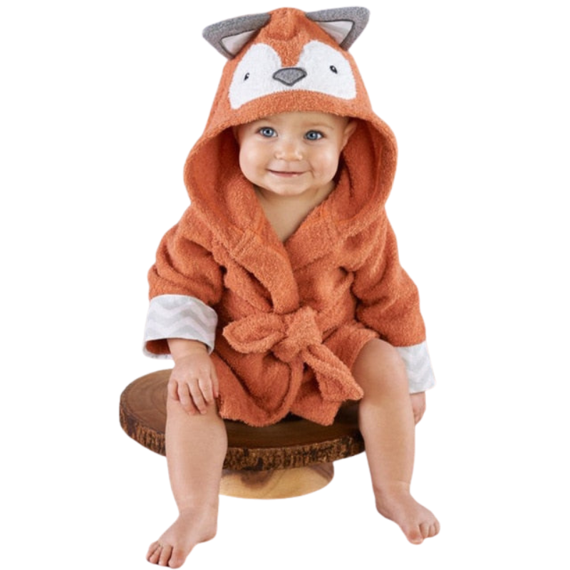CuddleCub – Badcape met Dierenmotief voor Baby’s en Peuters