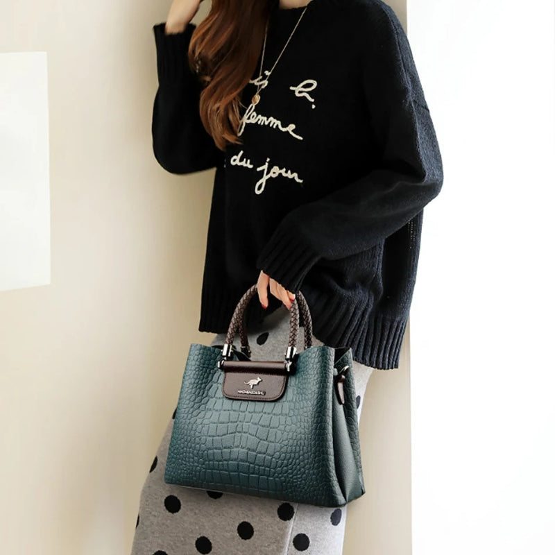 Margriet – Handtas met Handvatten en Afneembare Schouderband