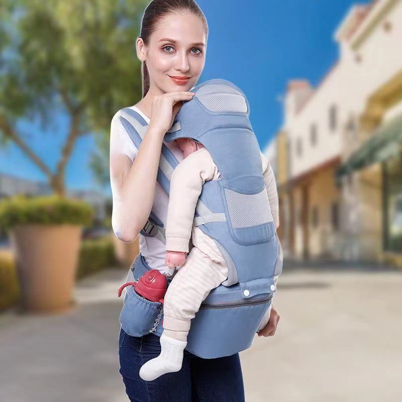 ComfyCarry – Draagtas voor Baby met Verstelbare Band en Opbergvak