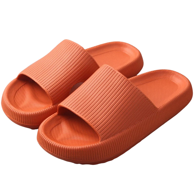 ComfoStep – Open Slippers met Dikke Platte Zool voor Dagelijks Gebruik