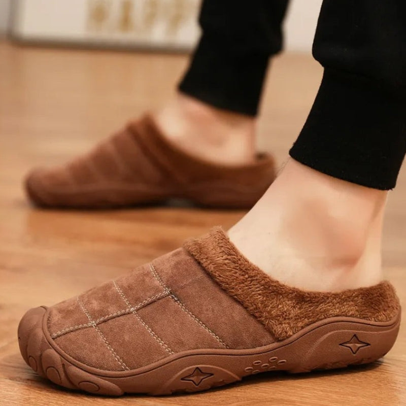 SlipGuard - Slip on Slipper met Ronde Neus en Antislip Ontwerp