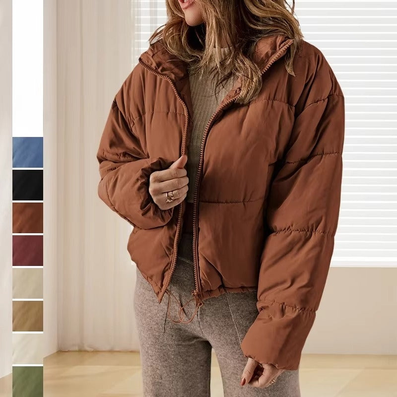 Naomi – Jas met Lange Mouwen Ritssluiting en Zijzakken