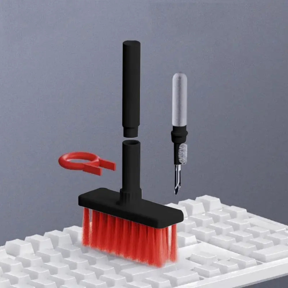 CleanByte – Multifunctionele borstelpen met zachte haren en hoofdtelefoonreinigingsset
