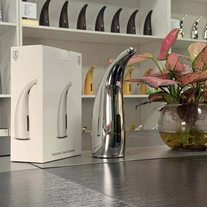 SenseDrop - Aanraakloze zeepdispenser met slimme sensor en strak design voor hygiënisch handen wassen