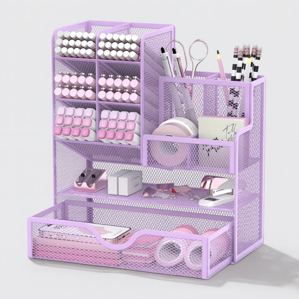 OrganixSpace - Multifunctionele Bureau-organizer voor Dagelijkse Benodigdheden
