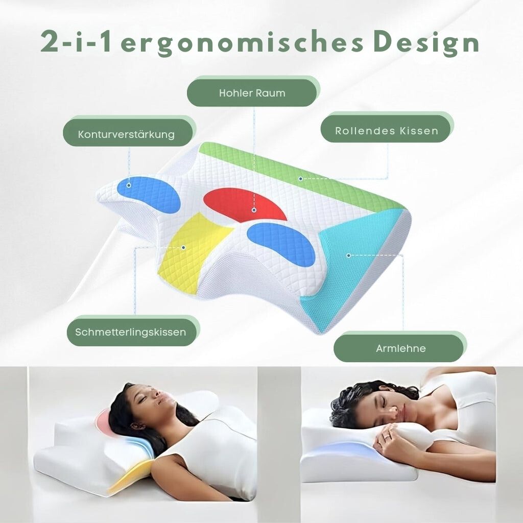 SleepAlign - Pijnvrij wakker worden met ergonomisch slaapcomfort
